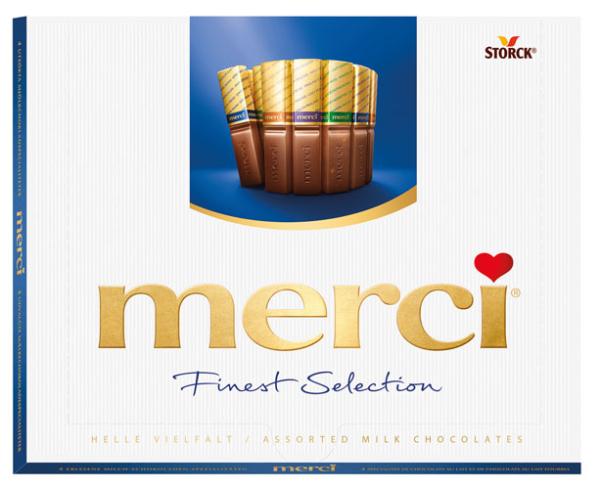 Merci Finest Selection Helle Vielfalt, 20 Stück, 250g
